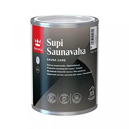 TIKKURILA SAUNAVAHA SUPI pour Protection DE Sauna 900 ML | Marron