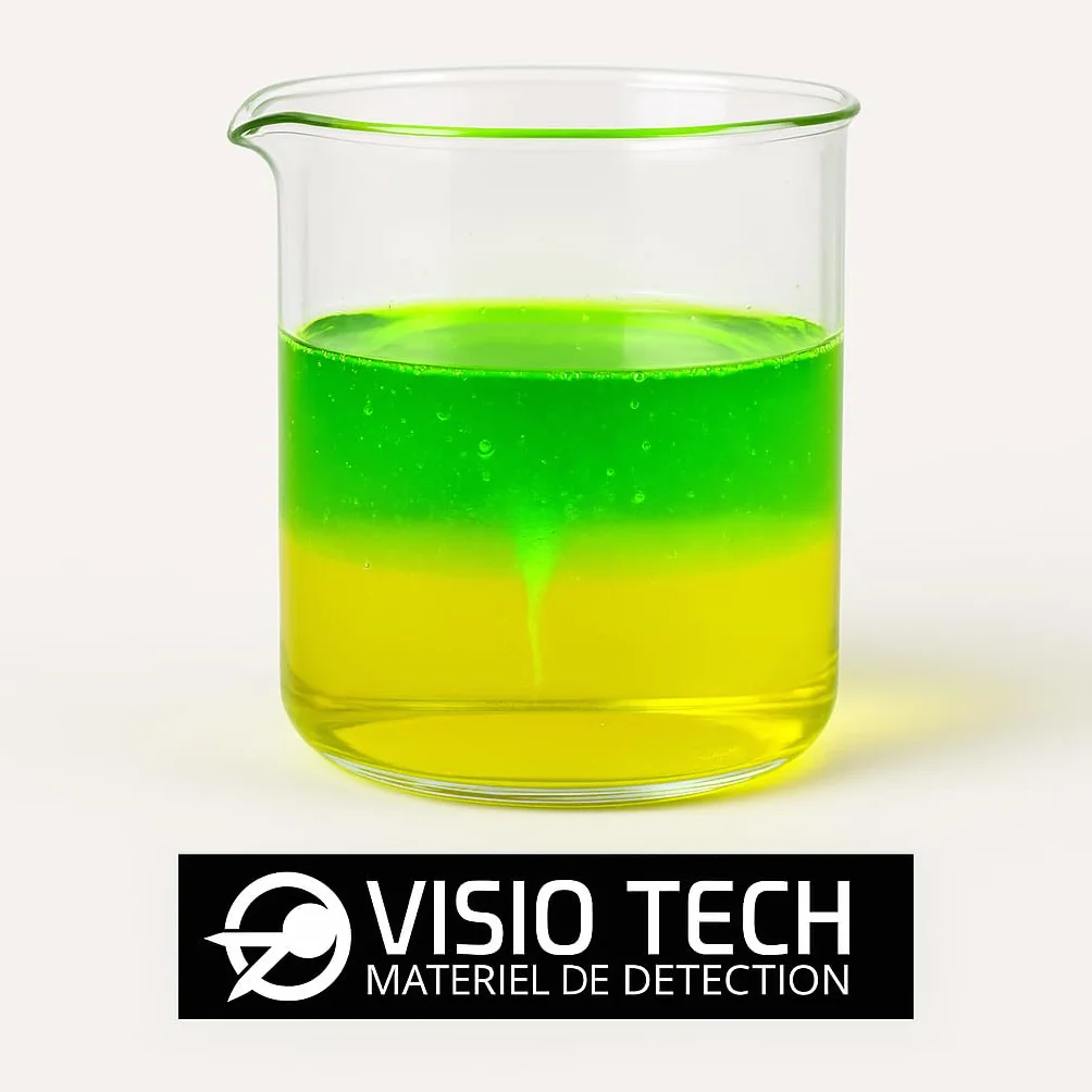 Fluorescéine 5 L – Colorant Traceur Prêt à l’Emploi pour Recherche de Fuites, Tests d’Étanchéité & Traçage de Réseaux d’Eau – Haute Visibilité + Compatible UV