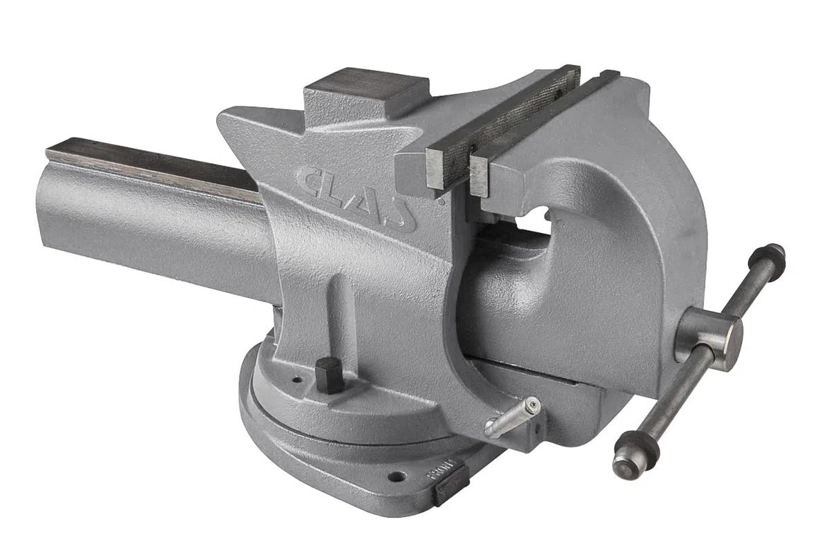 Etau mors paralleles 150mm approche rapide prise tube - OM 4066 - CLAS Equipements