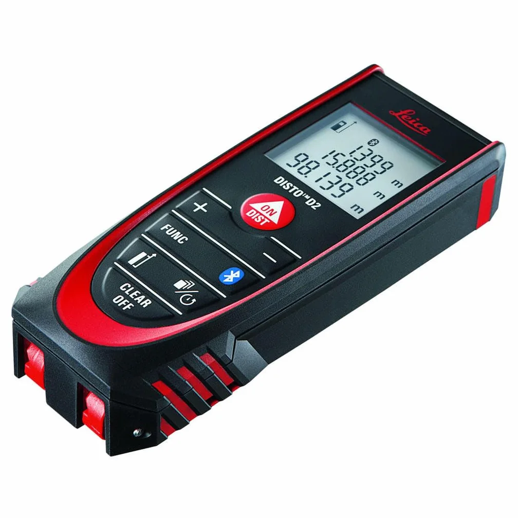 Leica – lasermètre Vert avec NFC et Bluetooth (Utilisation d'’Une Application), Embout Rabattable et capteur d'’Inclinaison, pour Les mesures dans des environnements très Lumineux