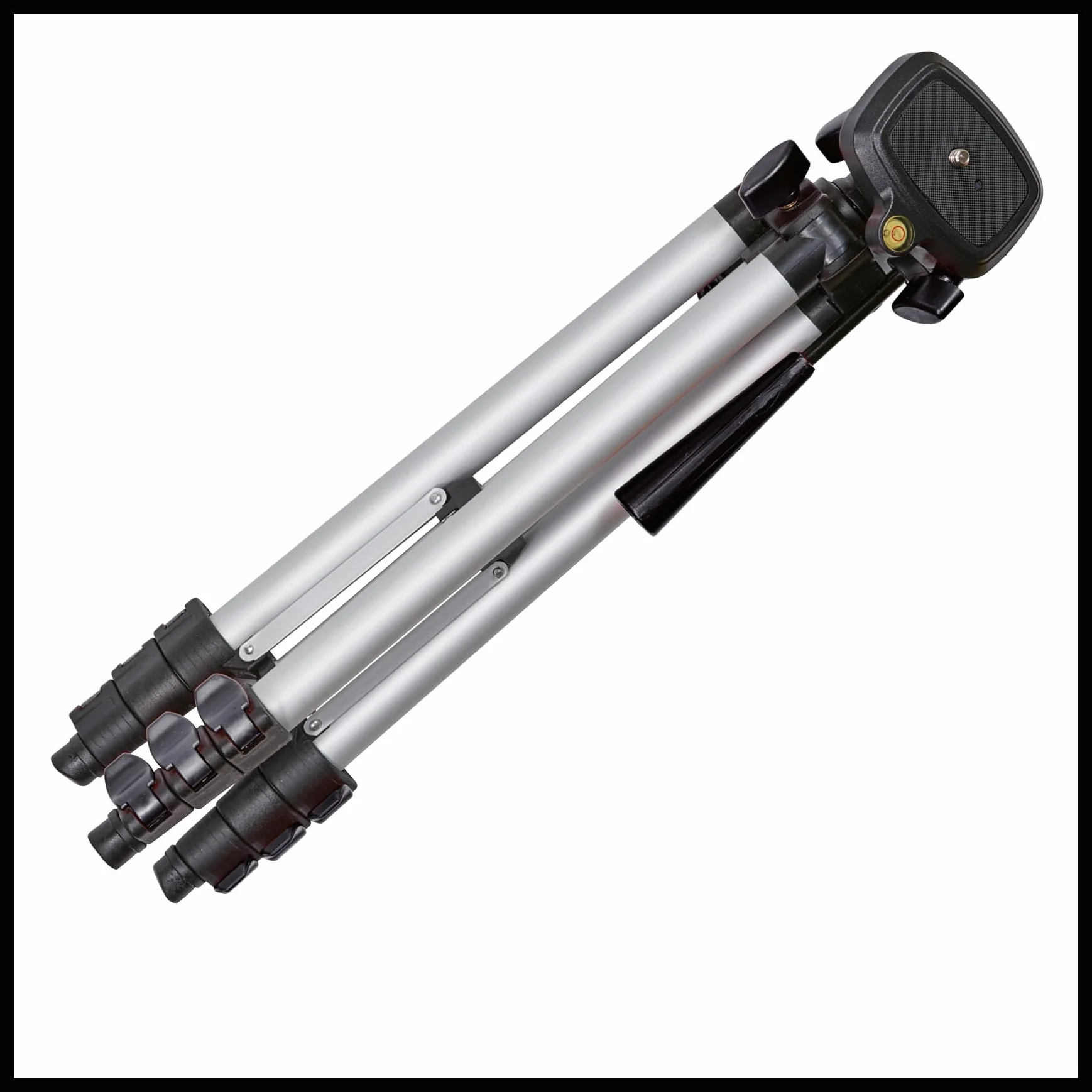 Original Einhell Trépied télescopique 37-110 cm pour appareils de mesure laser (réglable en hauteur de 37 à 110 cm, hauteur de transport 37 cm avec sacoche, filetage 1/4")