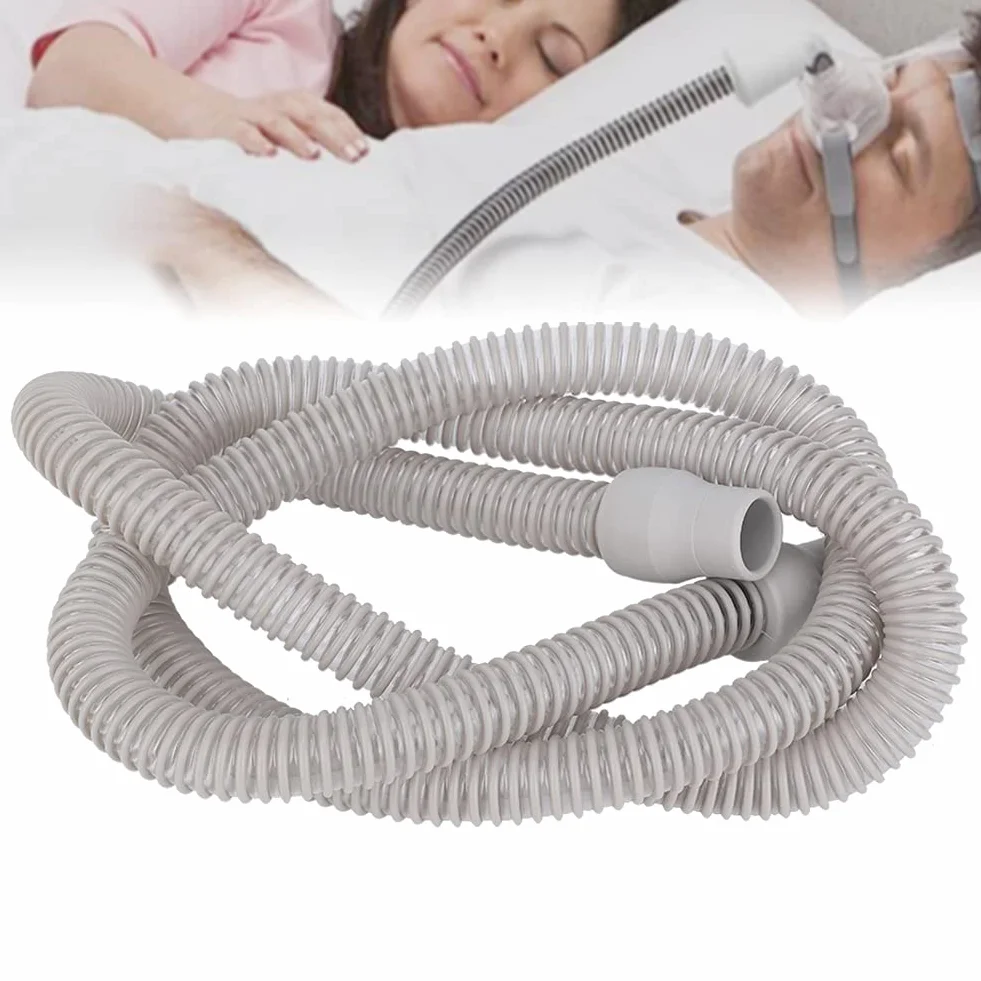 Tube CPAP, Protection de tuyau CPAP, 1.8m Universel Tuyau Plastique pour CPAP Tuyau pour Respirateur Ventilateur pour Machine Respiratoire Accessoires