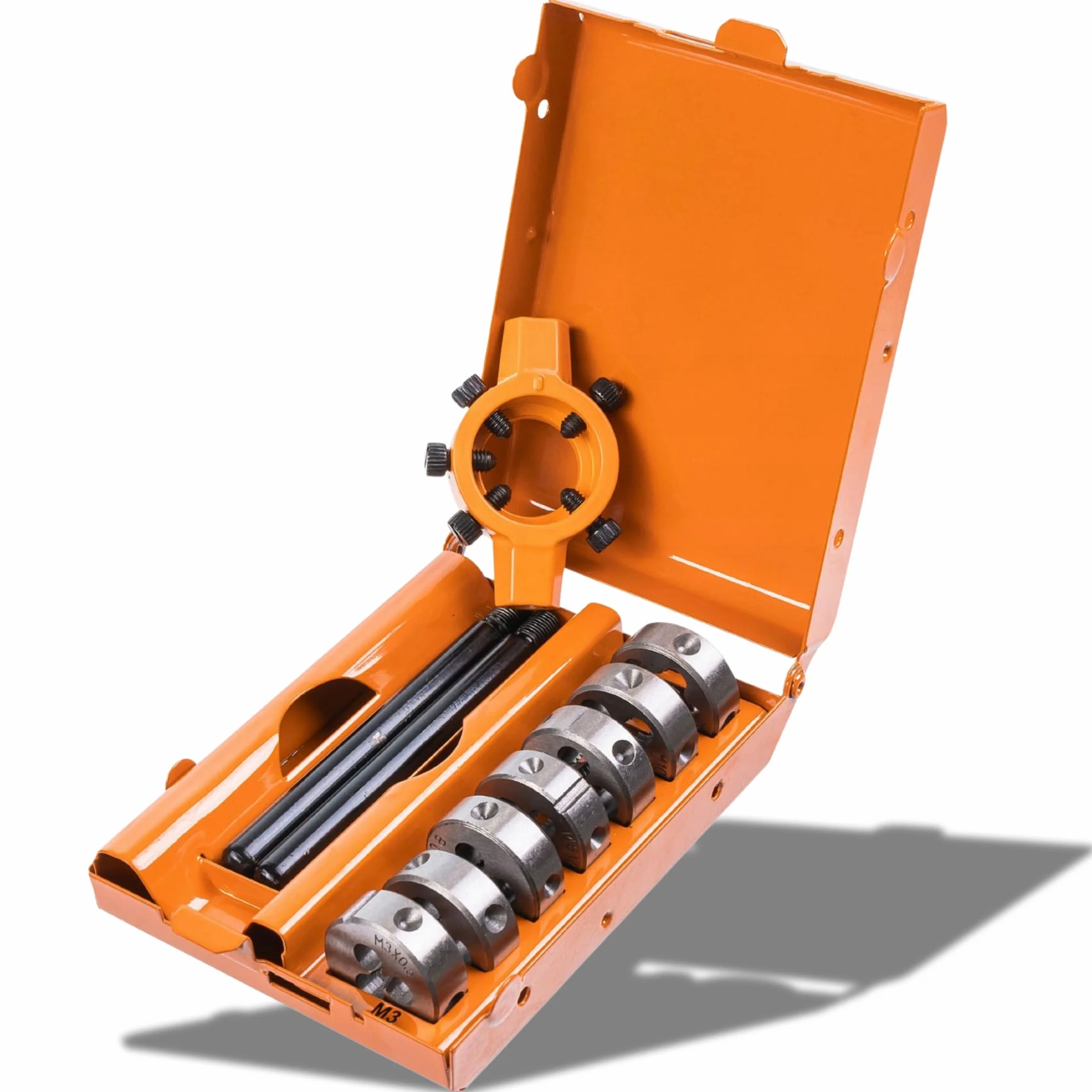 Lot de 8 tarauds DIN223 - Filetage M3-M12