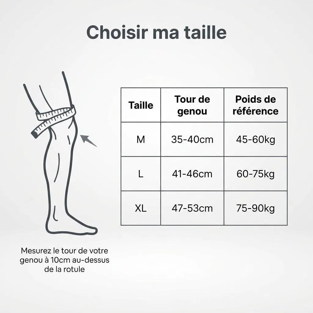 flexi pro genouillère, genouillère travail compression 360 sans sangle, chantier stabilisation gel ressort, protection genou batiment invisible sous pantalon confort longue durée