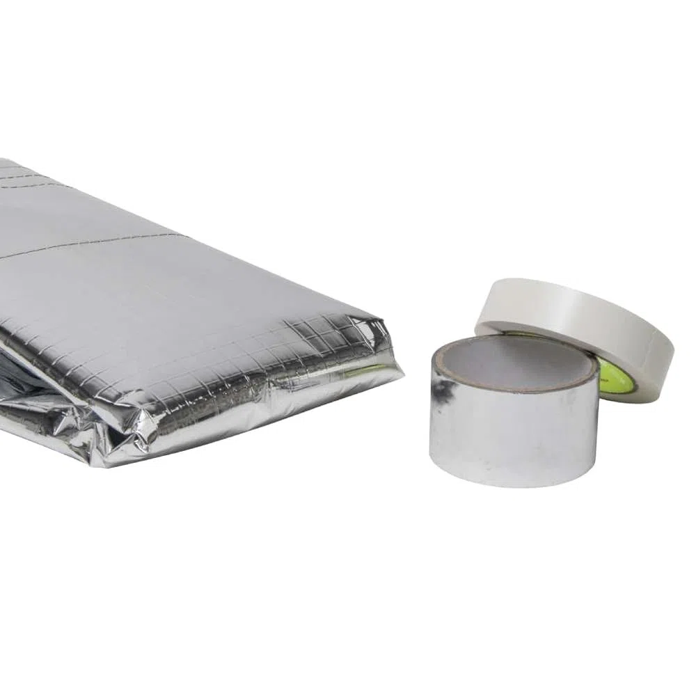 WERKA PRO Isolant 4 Couches pour Ballon d'Eau Chaude - Efficacité Énergétique - Ø 300 Litres - 1,60 x 2 m - Protection Thermique Renforcée - Installation Facile