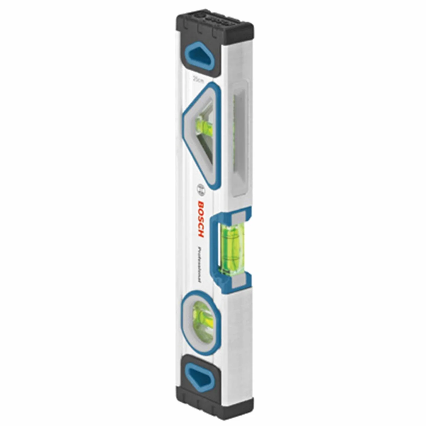 Bosch Professional niveau à bulle de 25 cm aimanté (lisible dans toutes les positions, corps en aluminium, embouts robustes) - Set Amazon Exclusive