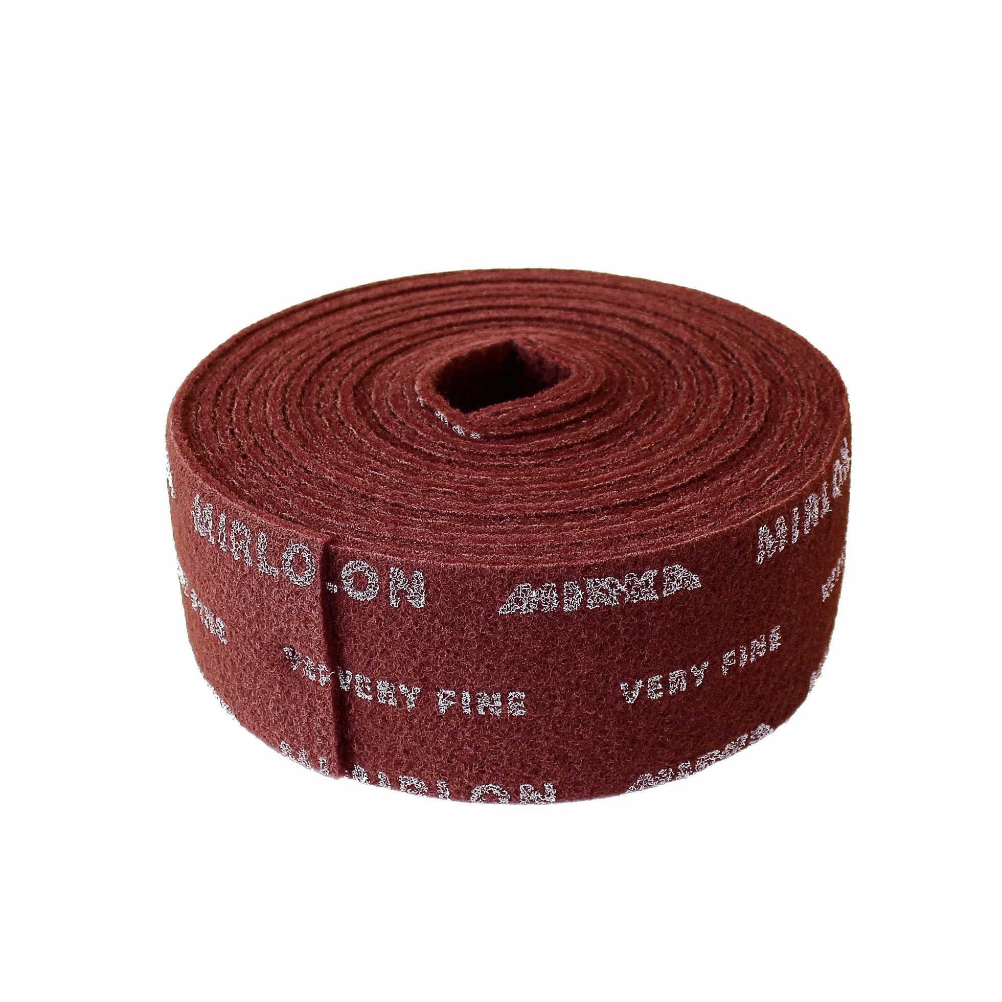 Mirka 1975135 Mirlon Toile En Fibre - 115mm x 10m - 360 Grain - Grain: Oxyde D'aluminium - Revêtement: Tridimensionnel - Marron - Le Paquet Contient 1 Pièce