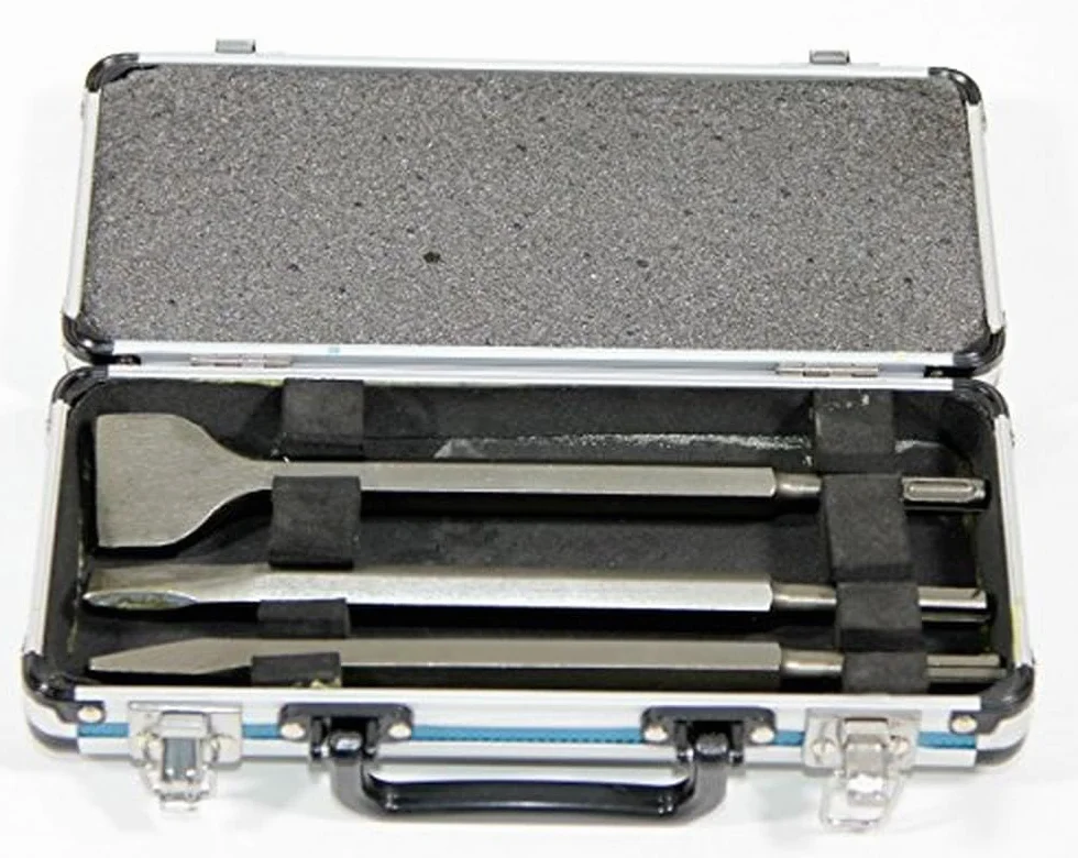 COFFRET 1 pointe, 1 burin, 1 burin large SDS-PLUS MAKITA - D42357