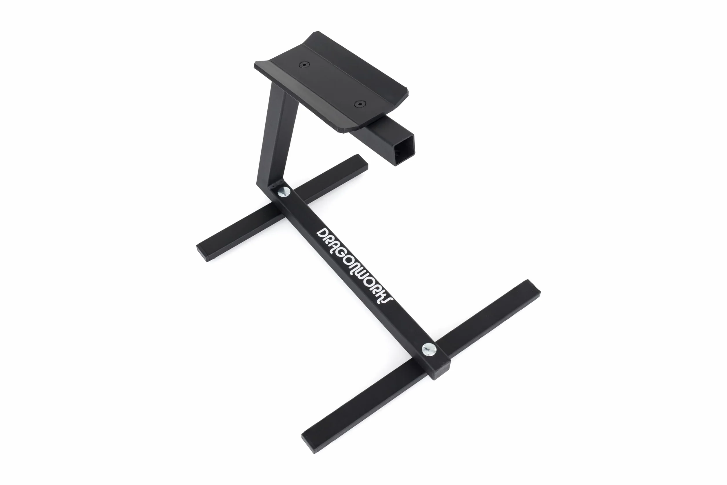 DRAGONWORKS MX Support Vélo pour E-Bike à Moteur Central - Support Vélo Sol Ultra Robuste en Acier - Idéal Entretien, Nettoyage et Stationnement - Compatible 27.5–29” - Capacité de charge de 45 kg