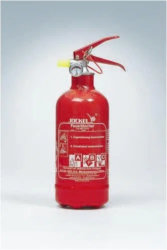 Jockel Extincteur pl1jm Mini extincteur à pression permanente, 1 kg, à poudre ABC,