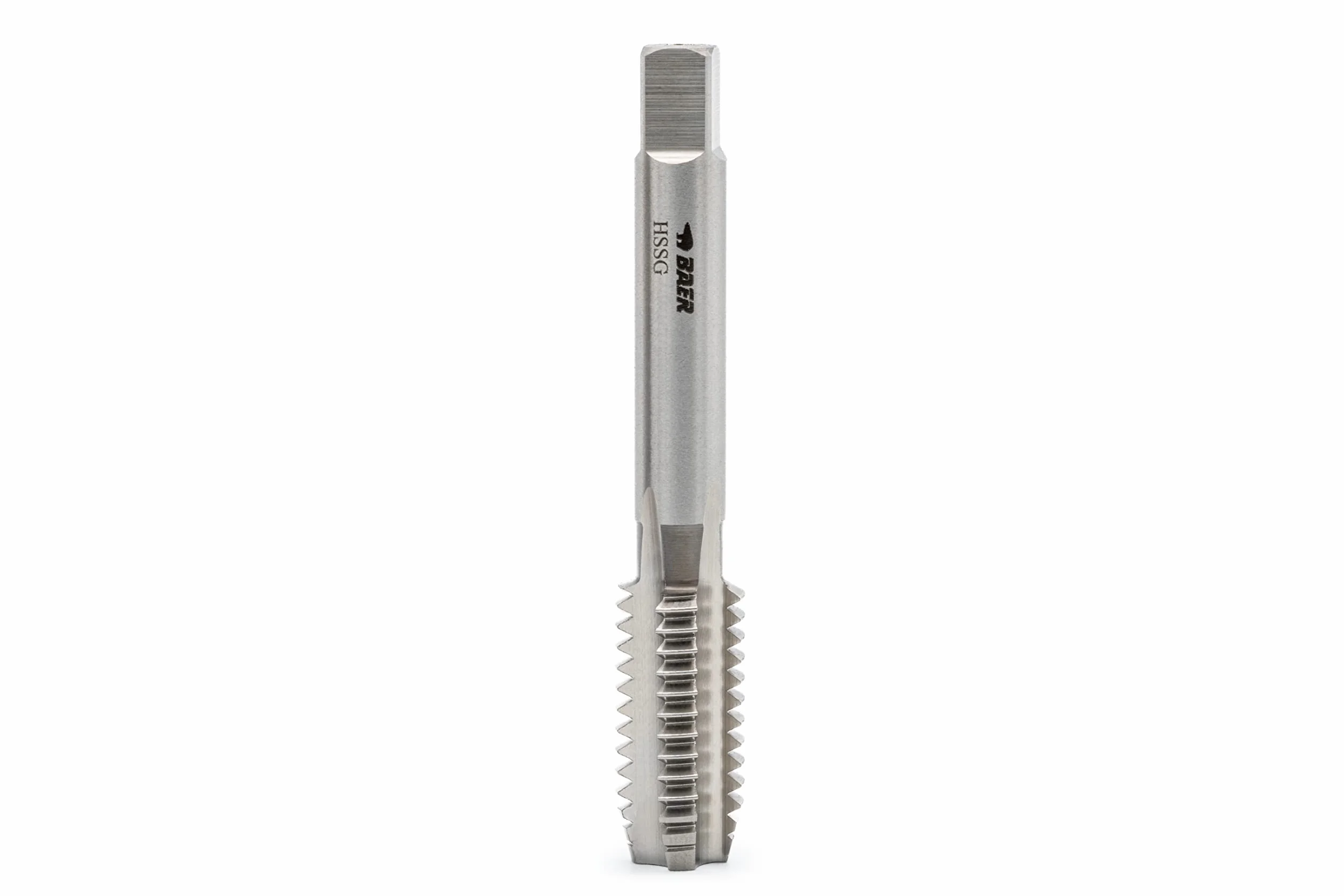 BAER HSSG Taraud d'incision en forme de D - M 14 x 2,0 DIN 352 - Taraud M14 - Filetage - Perçage - Foret