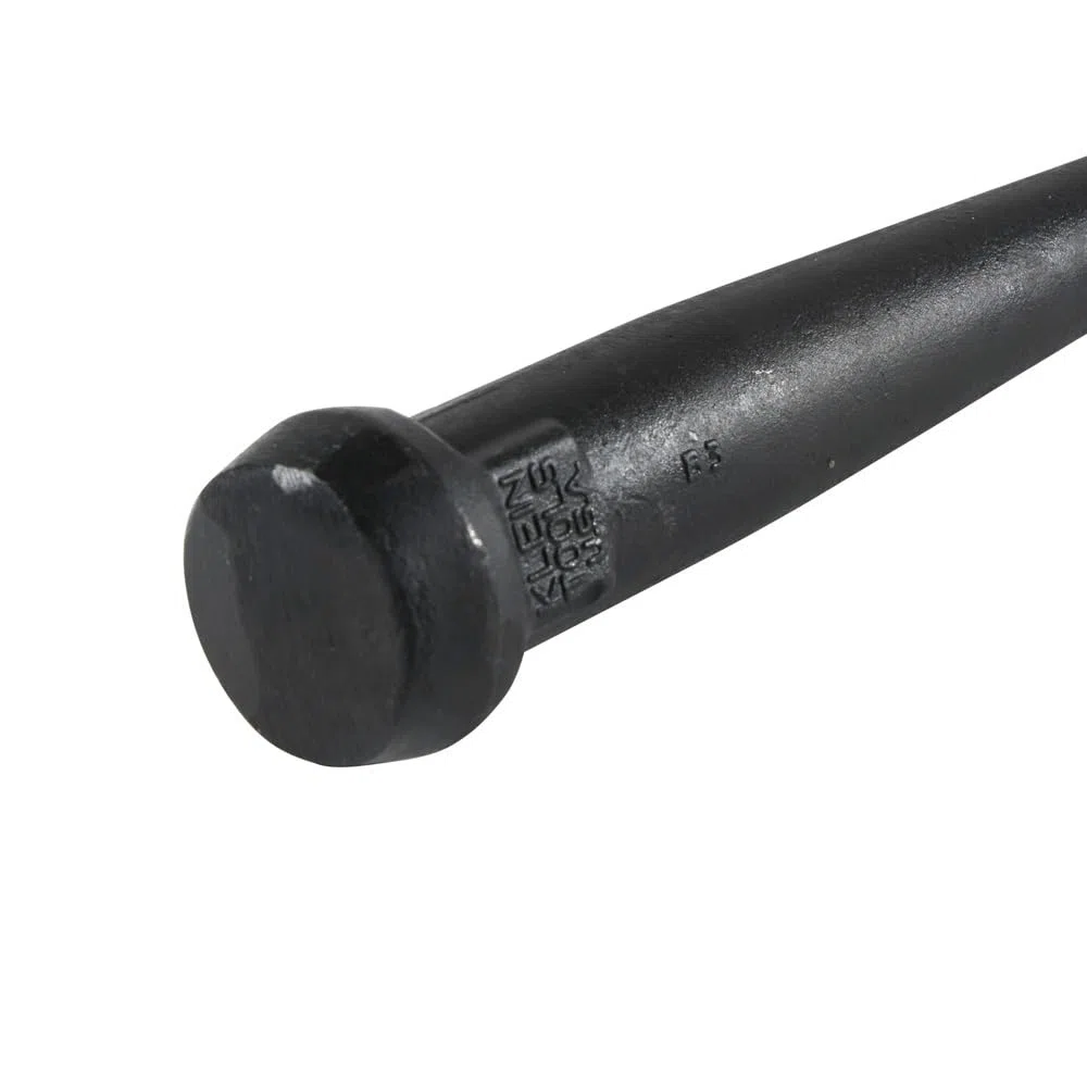 Klein Tools 3256 | Frappe goupille tête large 27 mm | Acier allié trempé | Tête antiglissement | Profil effilé | Épaulements carrés | Finition noire | Fabriquée aux États Unis