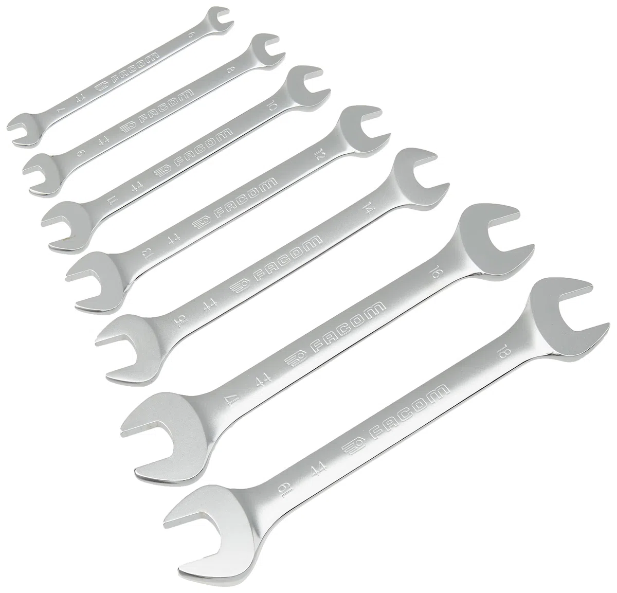 FACOM 44.J7PB Coffret de 7 clés à fourche