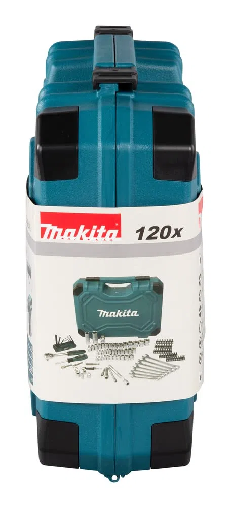 Jeu d'outils (120 pièces) en valise - MAKITA E-06616