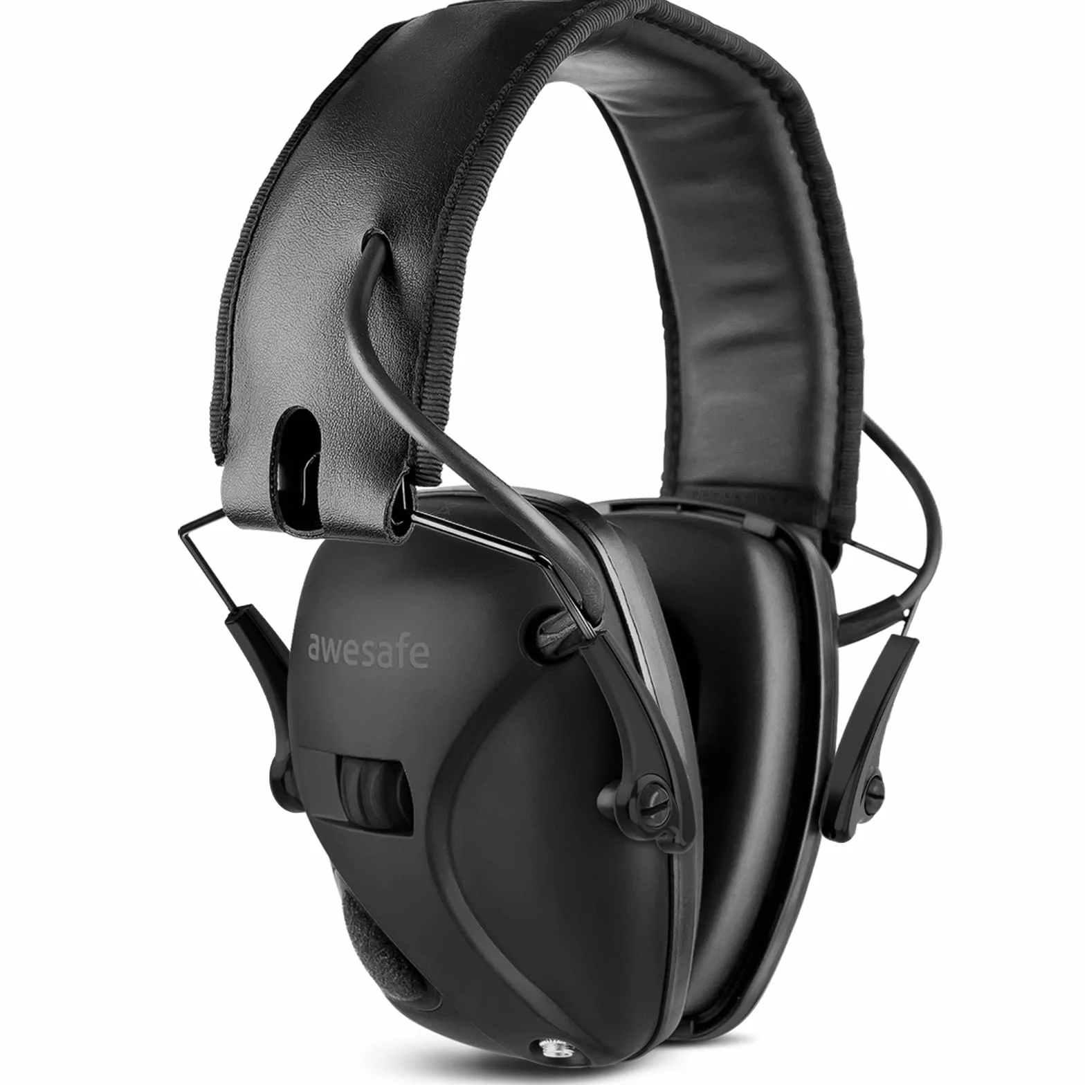 awesafe Casque de tir antibruit électronique GF01 Réduction du Bruit Maximisation du Son Sécurité Electronique Casque antibruit, Protection Auditive,Idéal pour Le Tir et la Chasse