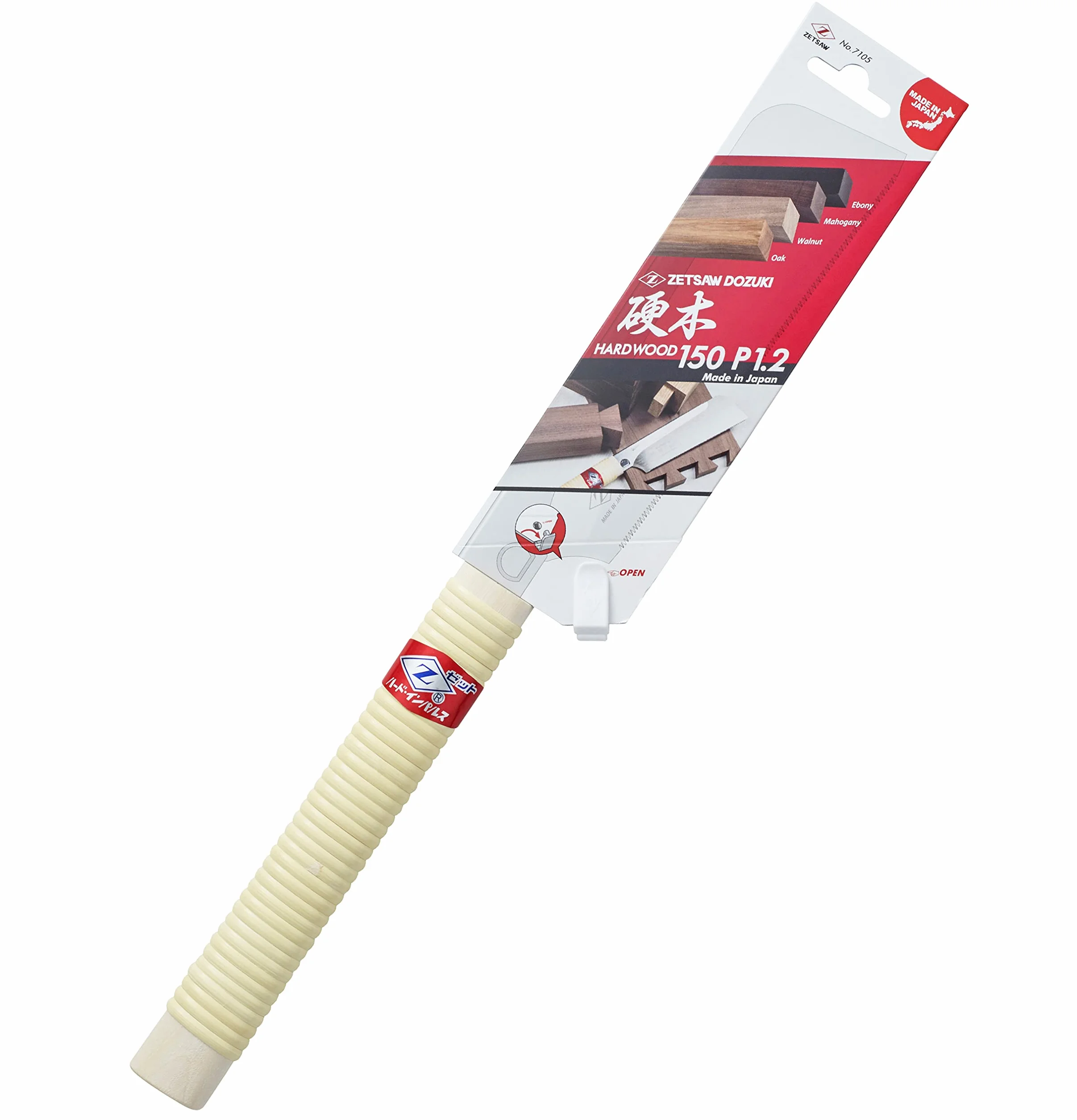 Zsaw Petite scie à bois dur japonaise Dozuki 150 mm par tyzacktools