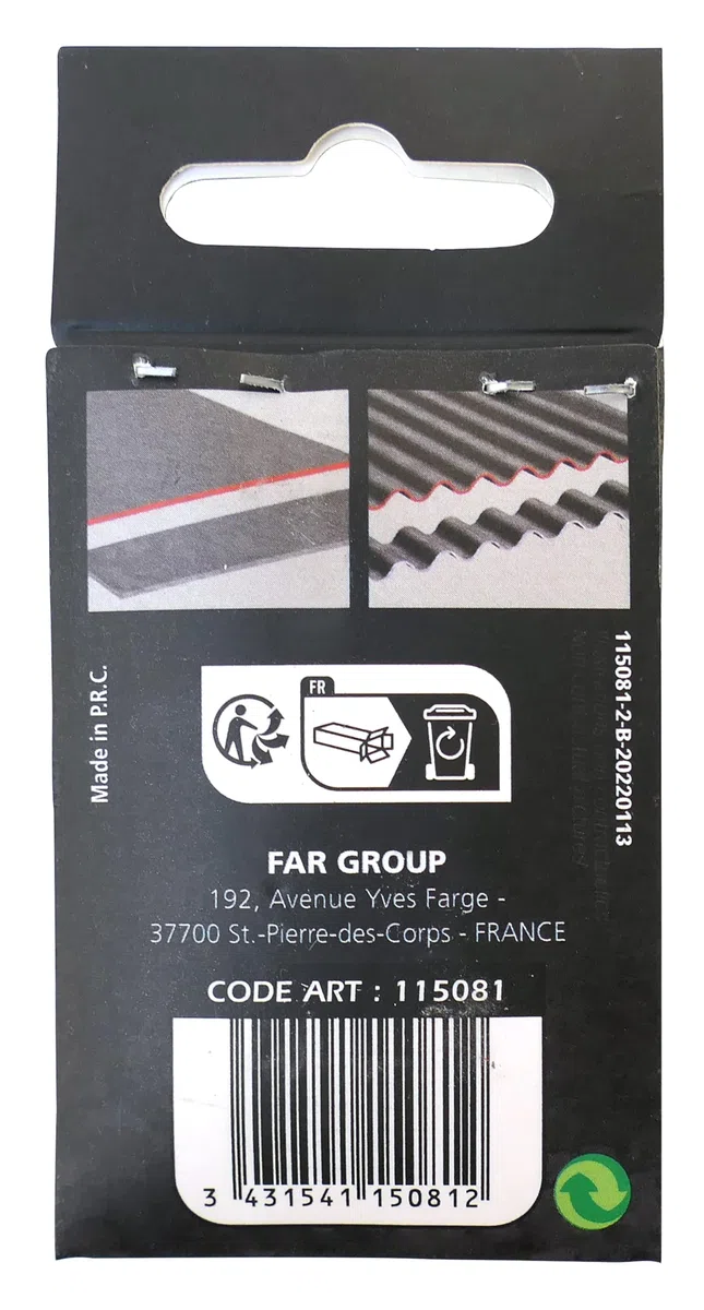 Fartools 2 Poinçons Pour Grignoteuse 115080