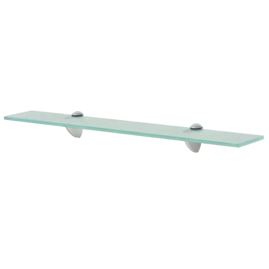 vidaXL Étagère Murale pour Salon Chambre Salle de Bain Verre 60 x 10 cm 8 mm