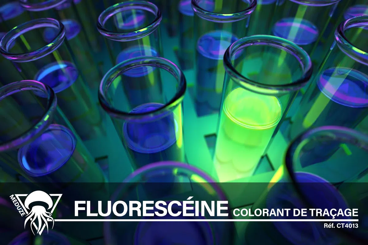 Méduze - Fluorescéine Colorant de traçage prêt à l’Emploi 5L