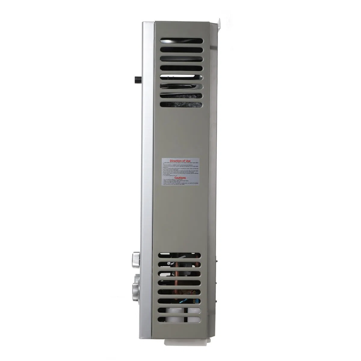 Chauffe-eau Portable Gaz Propane 18L 36KW, Pour Douche Extérieure de Camping au Gaz GPL, Avec Certification CE, Gris