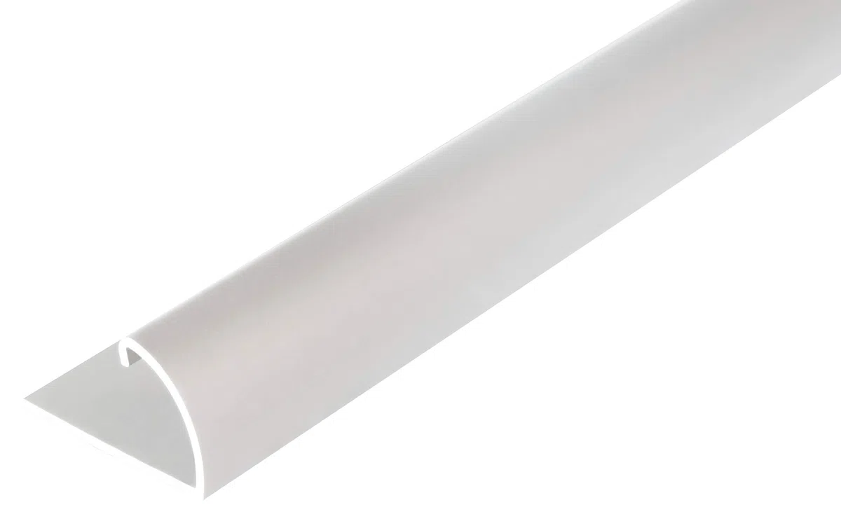 Alberts 476557 Profilé d'arrêt | aluminium, anodisé, couleur argent | 1000 x 25 x 13 mm