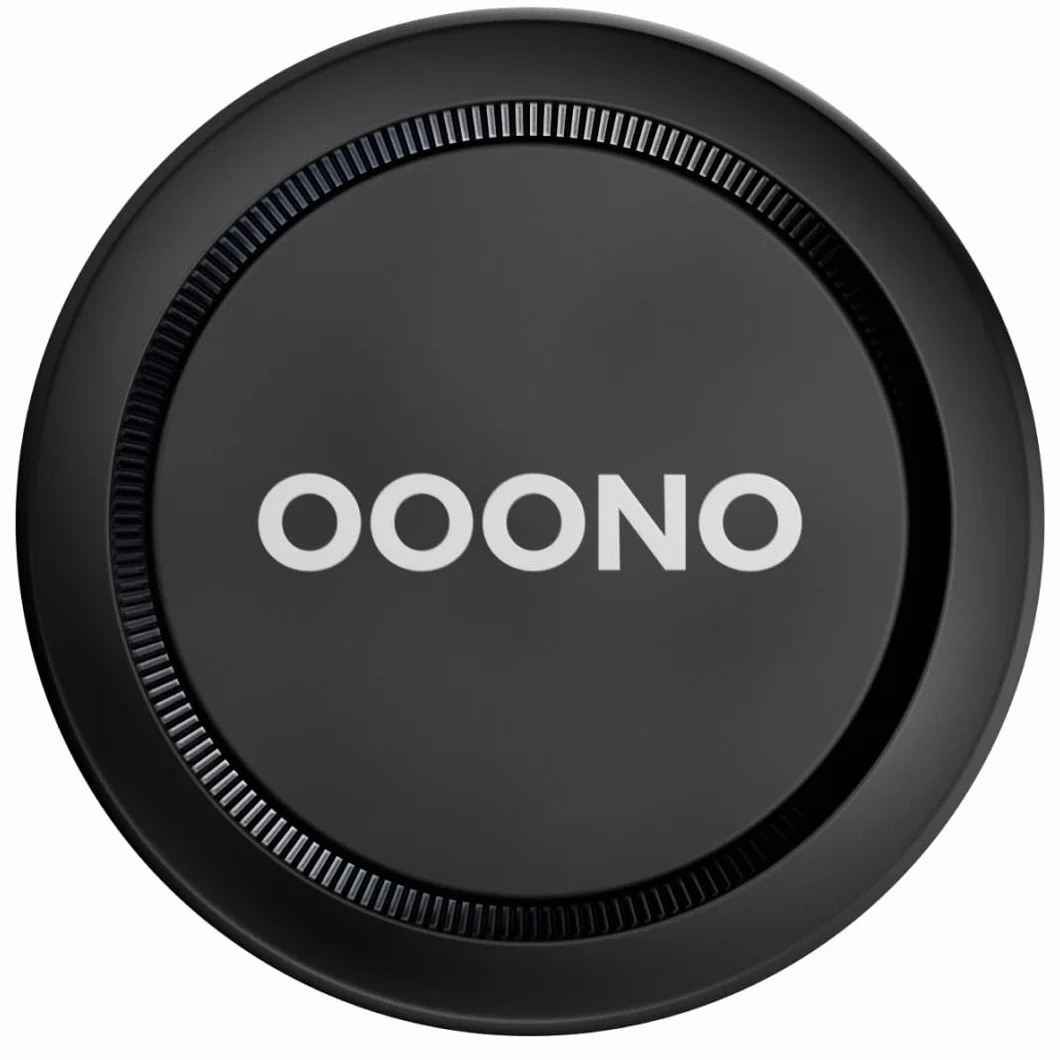 OOONO Co-Driver NO1 : avertisseur de radars et Dangers Routiers en Temps réel Via Application Gratuite | Signal Acoustique et indicateur LED | Noir | Activation Automatique | Lot de 1
