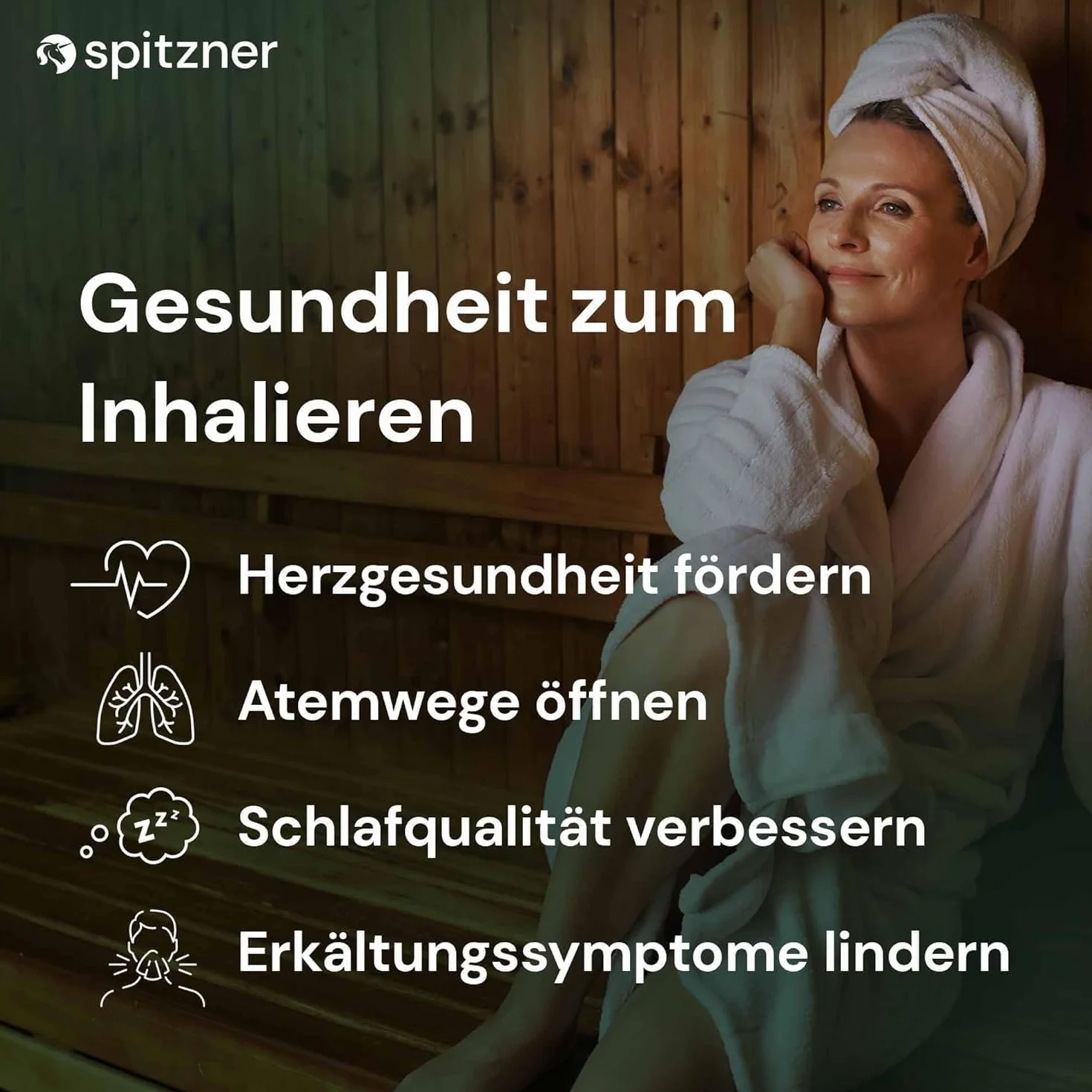 Infusion pour sauna « Pin de montagne » (1000 ml) de Spitzner