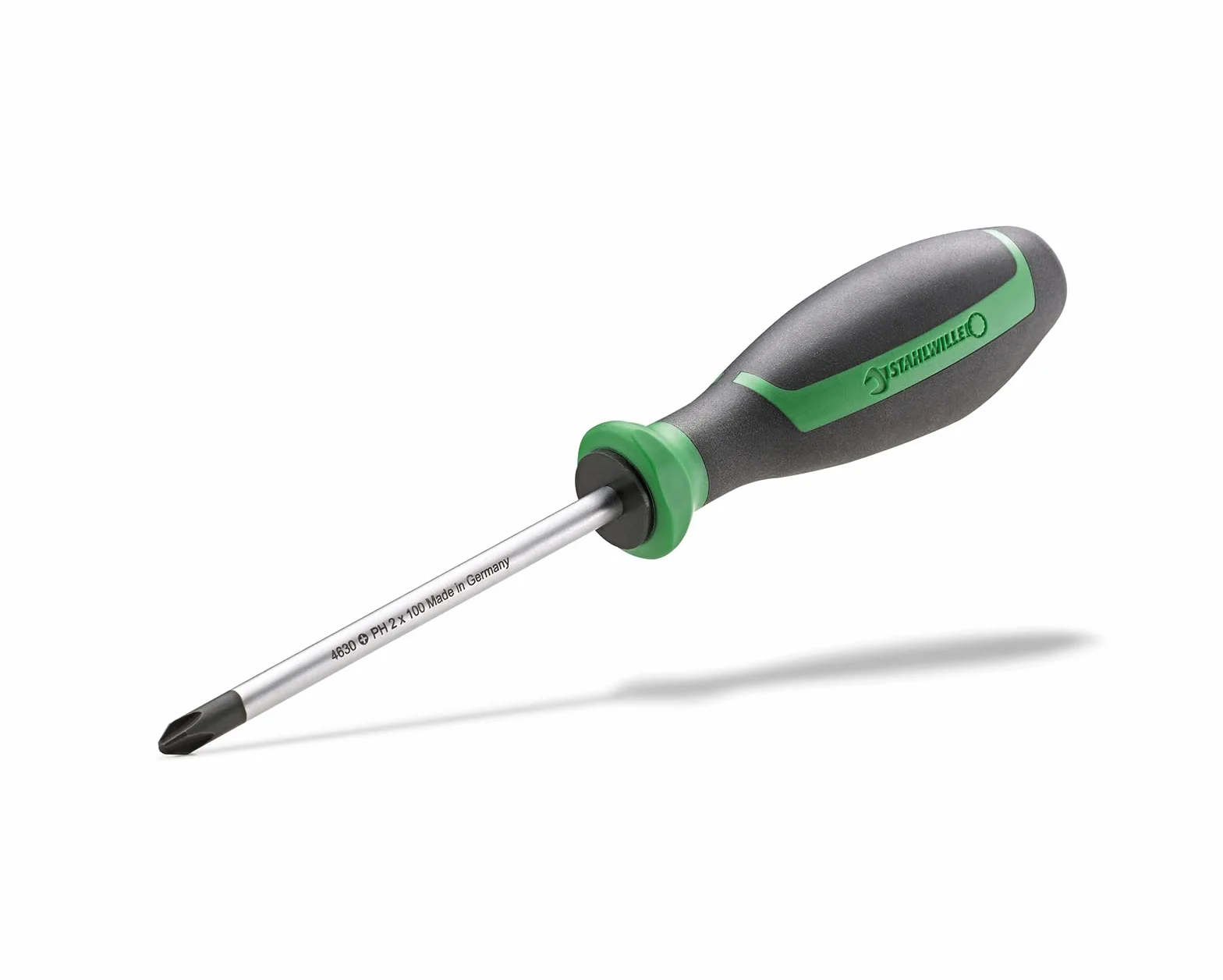 STAHLWILLE 4687 4687 L DRALL+ Jeu de 5 tournevis pour vis à tête plate et cruciforme (PH) Fabriqué en Allemagne