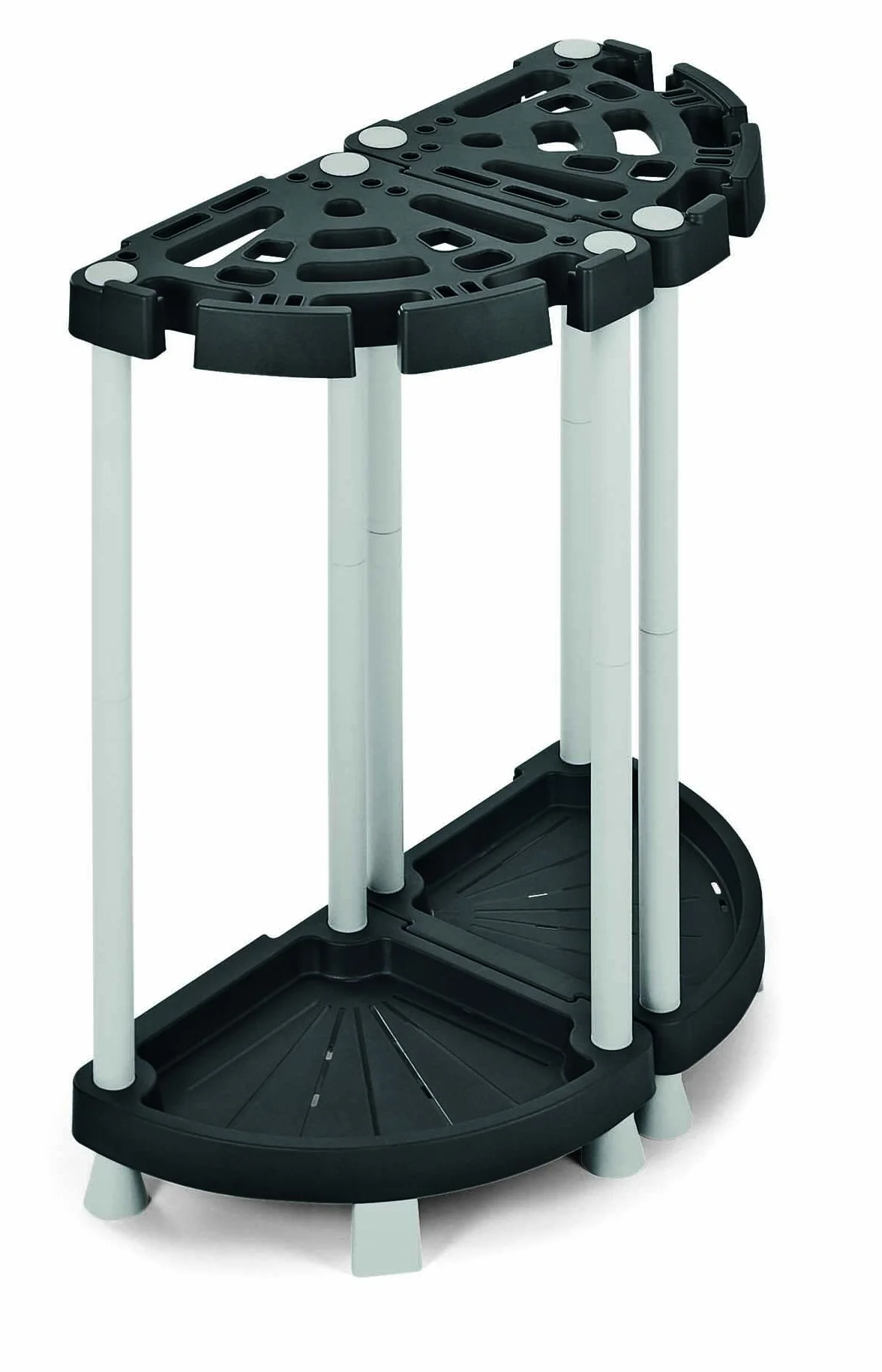 Terry - Double Tool Rack, Râtelier Porte-Outils Multi-Usage, 73x37,5x77,5 cm