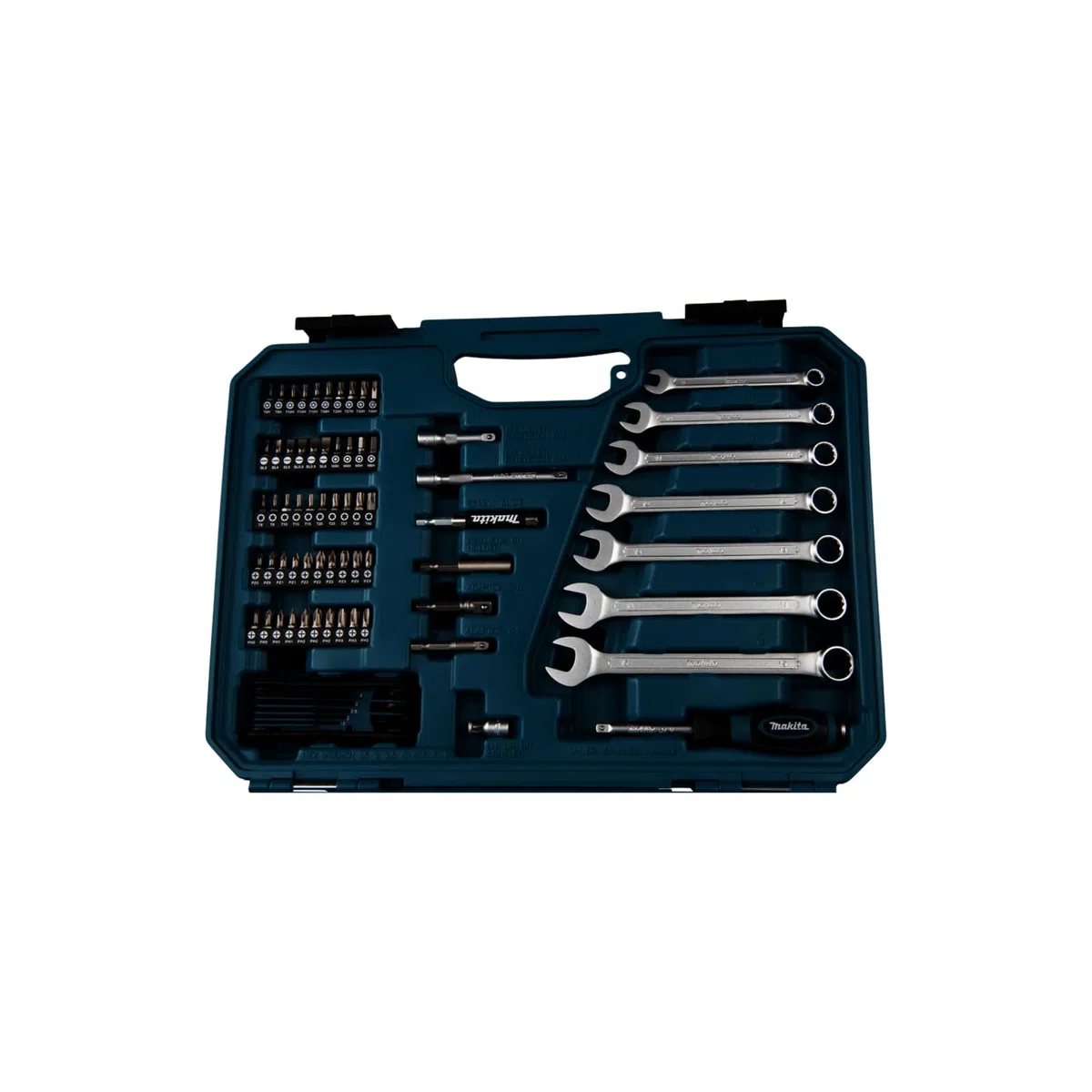 Jeu d'outils (120 pièces) en valise - MAKITA E-06616