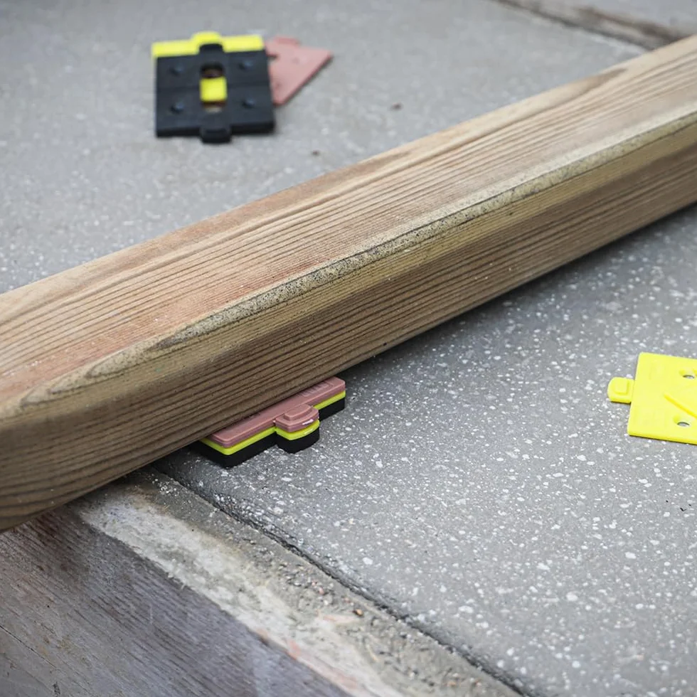 Starblock - Cales lambourdes pour terrasse | Assortiment de 120 cales pour 3 hauteurs : 2/3 et 5 mm