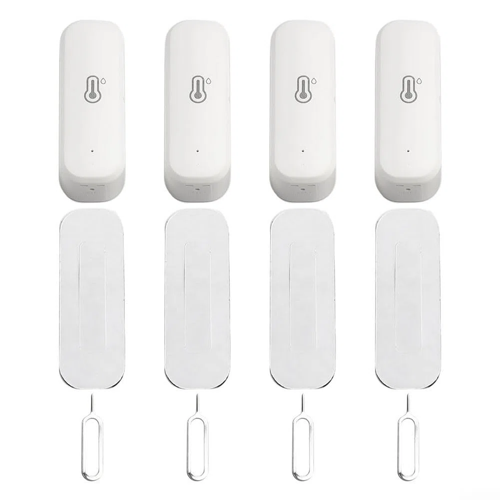 Zigbee Détecteur de température et d'humidité sans fil avec commandes vocales pour Zigbee