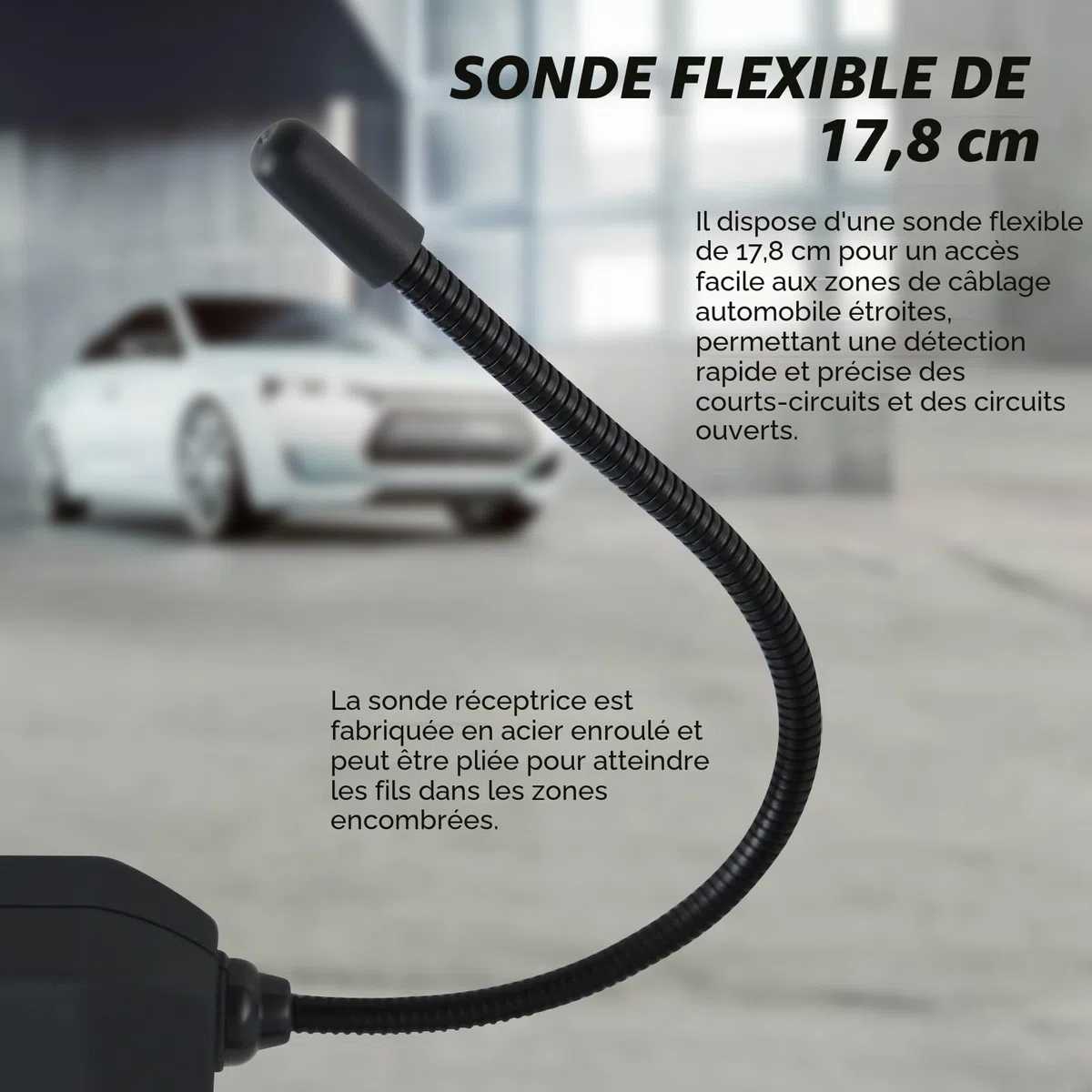 Automobile Outil De Réparation De Diagnostic Câble Circuit Fil Tracker Court Ouvrez Le Finder Tester Périphérique Checker Testeurs de circuits