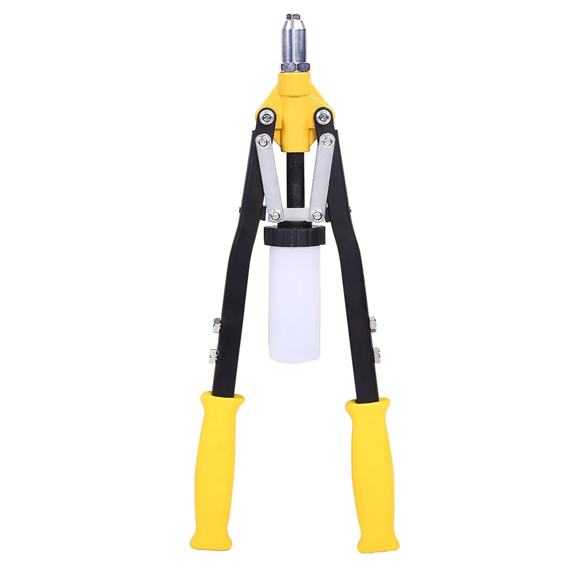 GOTOTOP Pinces a Rivets Pop, Pince a Riveter Professionnelle avec 6 Nez pour Rivets Aveugles 2.5mm, 3mm, 3.2mm, 4mm, 5mm, 6mm 44.5 x 16.9cm