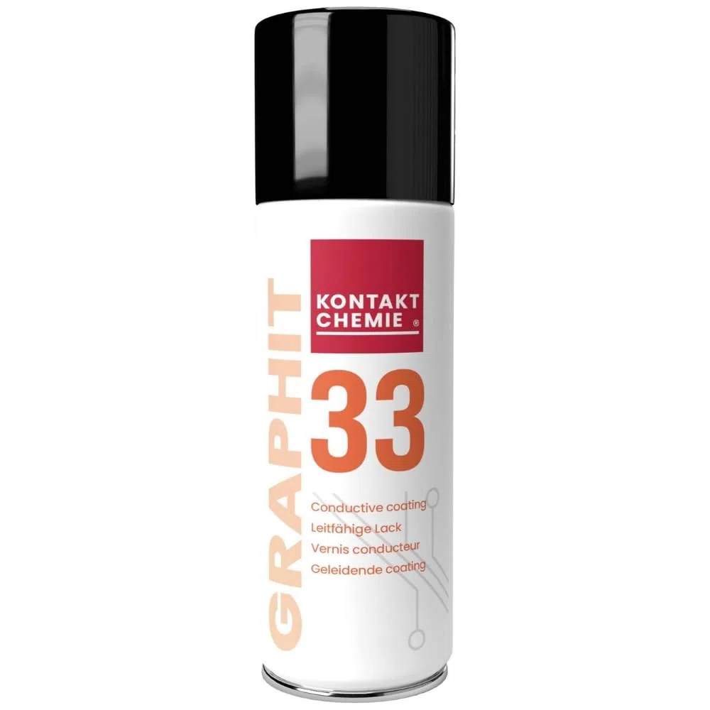RC2 Corporation 76009-AG GRAPHIT 33 Fine dispersion de Graphite, Conducteur 200 ml, Noir