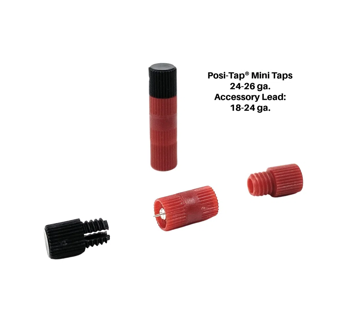 Posi Tap Mini 24-26 ga. Lot de 6 robinets Posi The Best Line Tap You Ever Use (Choisissez votre taille et quantité) (6 robinets, 24-26)
