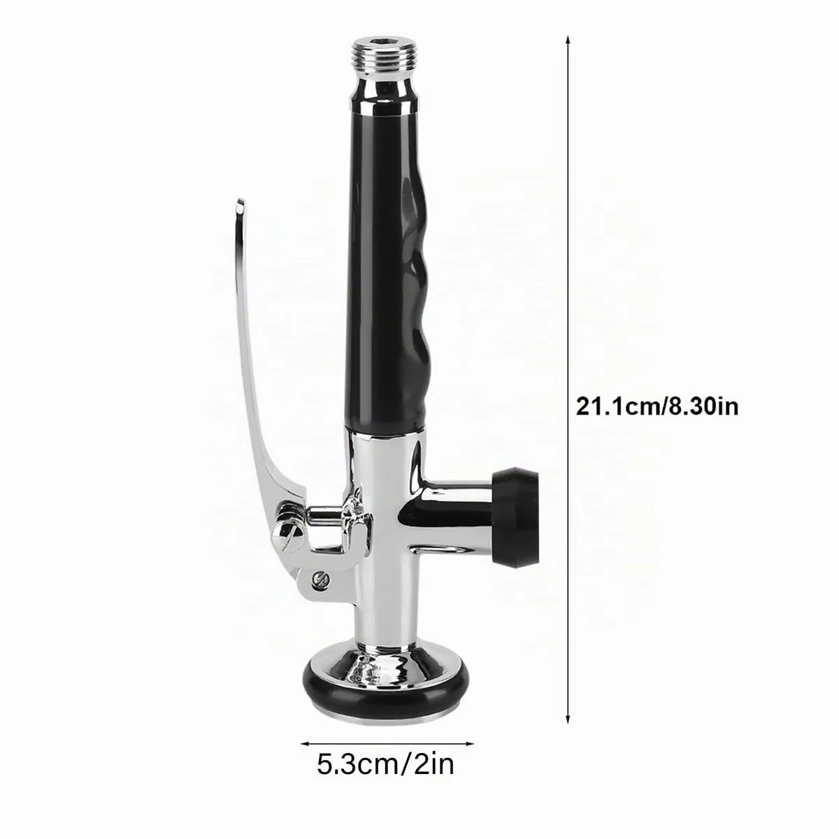 Bec Douchette à de Cuisine pour Lavabo, Robinet de Lavabo Compact en Inoxydable Pommeau de Douche pour Cuisine Industrielle Filtre Autonettoyant pour Evier d'hôtellerie Remplacement