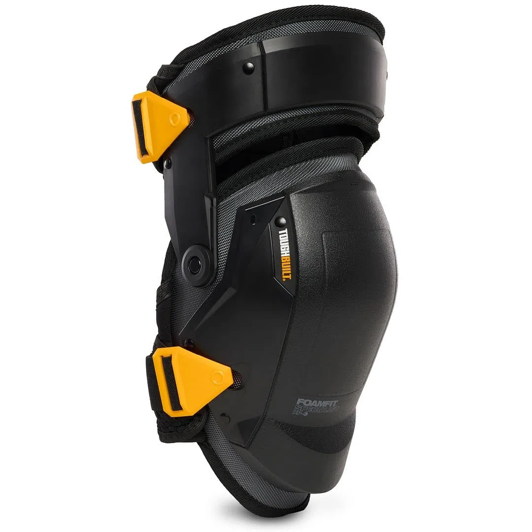 ToughBuilt - Genouillères de stabilisation et soutien de cuisse en mousse - Confortable, ajustable, stabilité ultime - (TB-KP-3-FR)