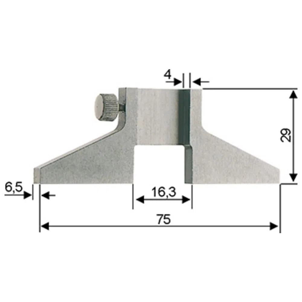 Helios Preisser 20705 Pont de Mesure pour Pied à Coulisse