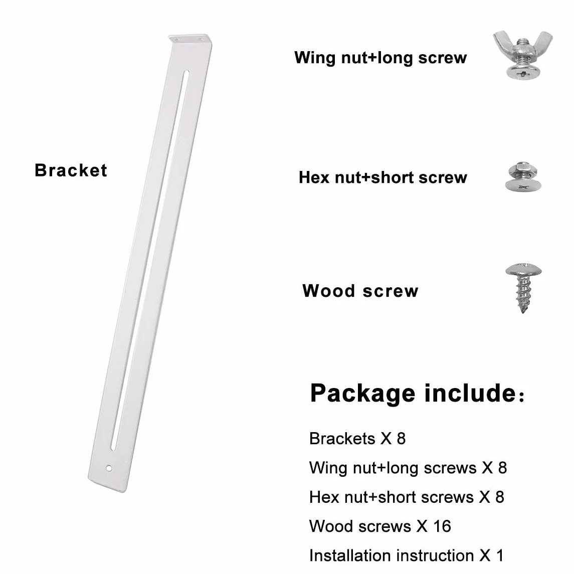 FRMSAET Kit de réparation de tiroir - Utilisé pour renforcer et réparer les tiroirs en bois/MDF/aggloméré Quincaillerie de renfort d'armoire Accessoires de meubles Supports. (Paquet de 4)