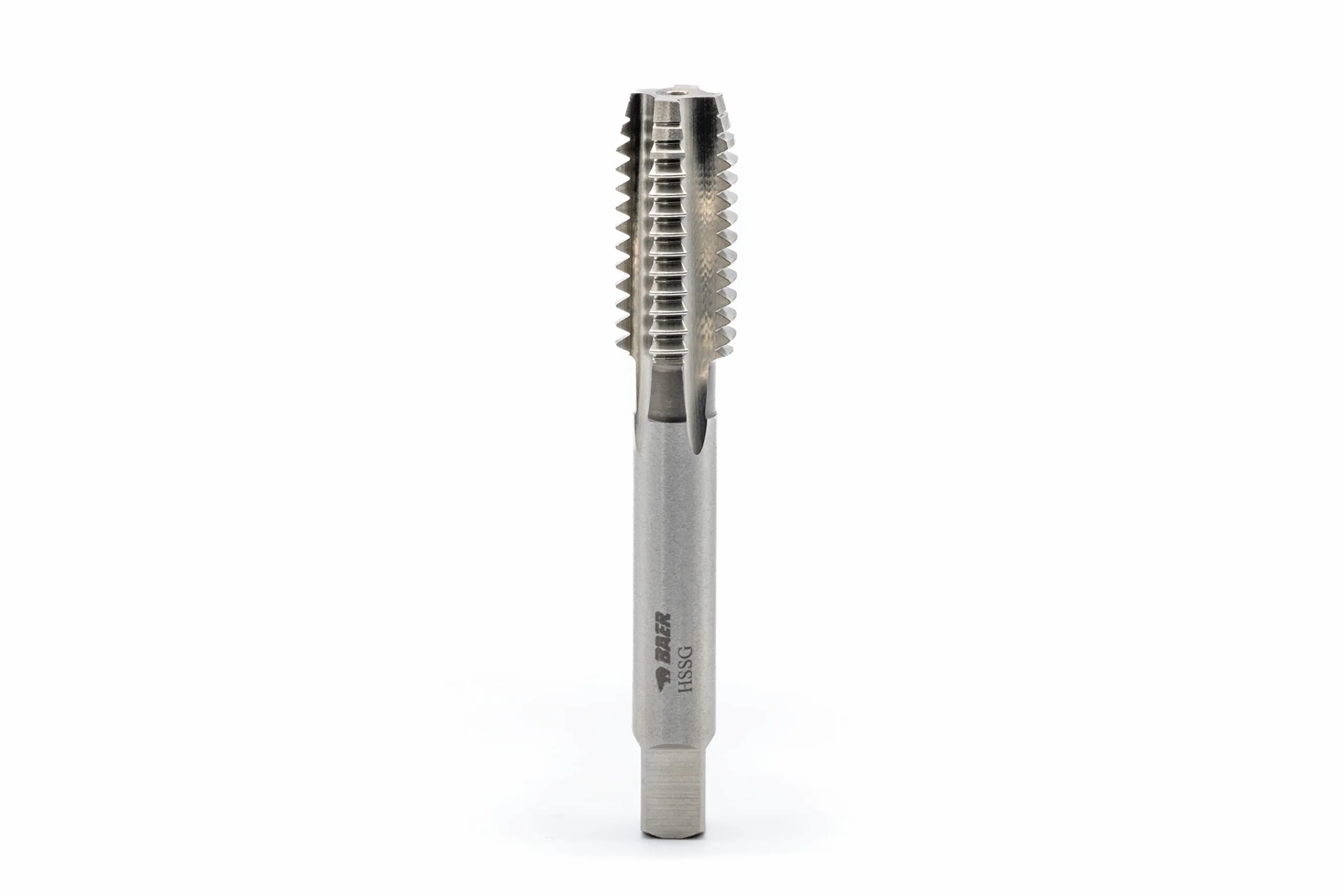 BAER HSSG Taraud d'incision en forme de D - M 14 x 2,0 DIN 352 - Taraud M14 - Filetage - Perçage - Foret
