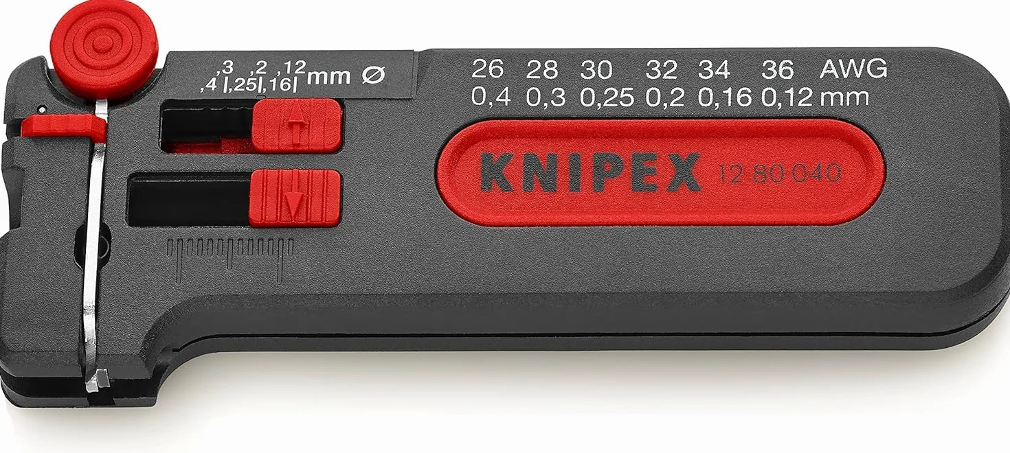 Knipex Mini outil à dénuder en blister 100 mm, 12 80 040 SB