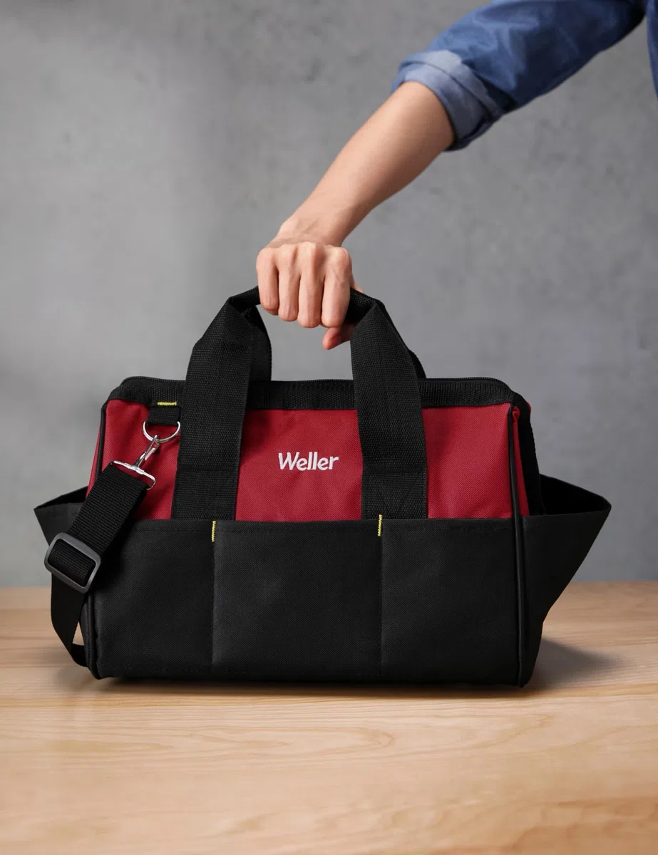 Weller WLACCSCS Mallette de Rangement pour Station de soudage avec Face Souple
