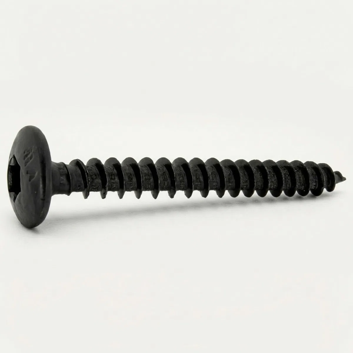 100 Vis Penture Torx acier zingués Noir 7,0 mm - Longueur 70 mm
