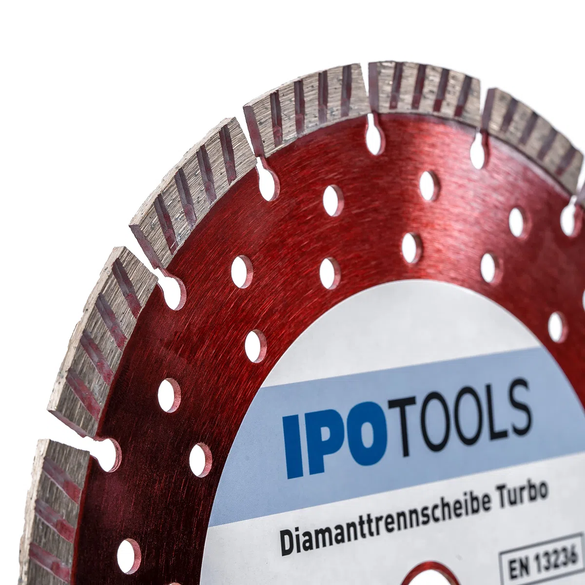 Lot de 2 disques à tronçonner diamantés - Turbo - Pour béton, béton cellulaire et pierre - Segment de 10 mm