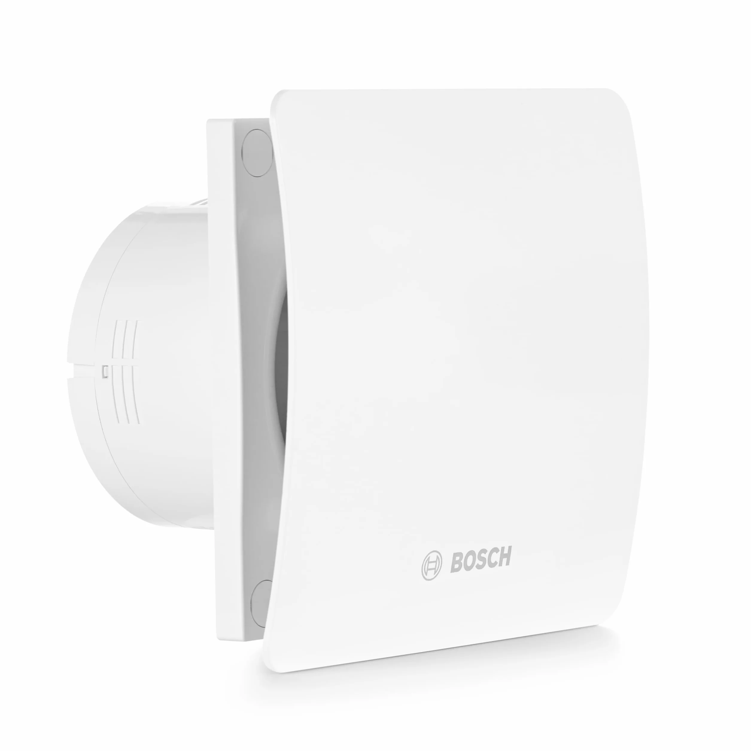 Bosch Ventilateur de Salle de Bain 1500 100mm - Pour la Ventilation dans la Salle de Bain et les Toilettes, Contre l'Humidité et la Moisissure - Avec Activation par Interrupteur - 100mm de Diamètre