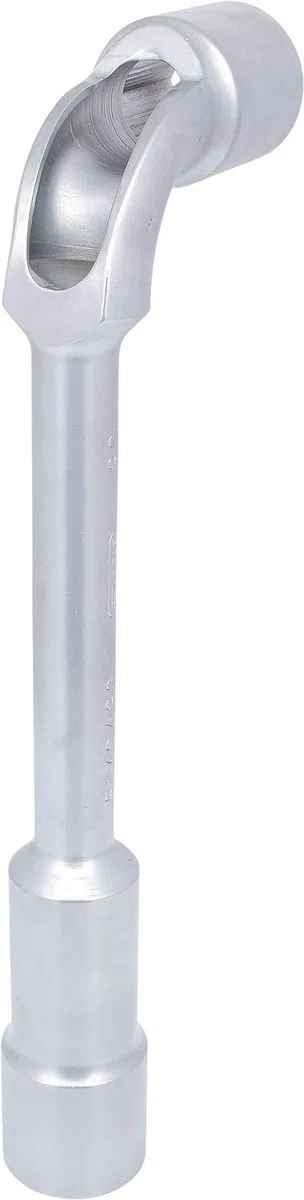 KS Tools - 517.0430 - Clé à pipe débouchée - 30 mm - 6 pans - Finition chromée - Chrome vanadium