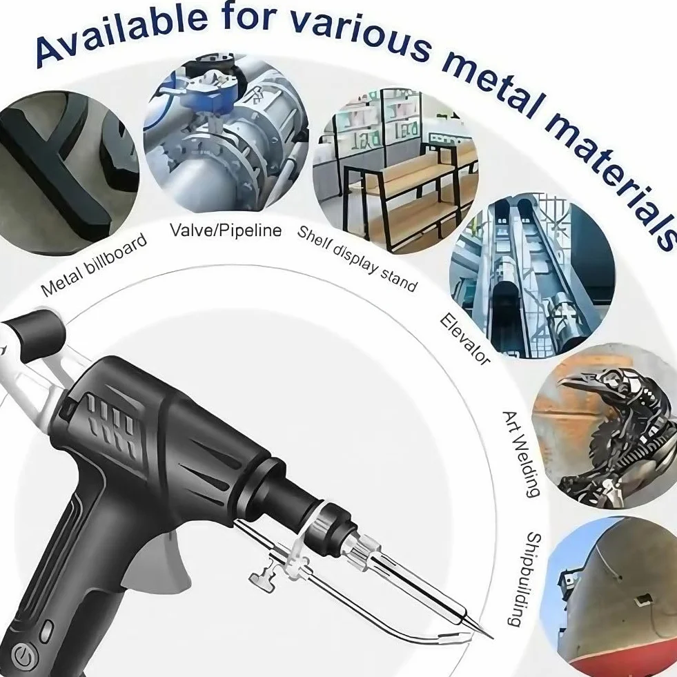 Poste à souder laser portable 3 en 1 1 500 W, machine à souder laser 4 en 1, pistolet laser avec alimentation automatique du fil pour souder, dérouiller et couper pour métal, appareil de soudage laser