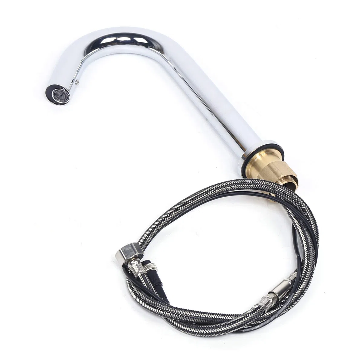 Robinet de lavabo à capteur infrarouge automatique - Sans contact - Avec boîte de commande - Robinet de cuisine sans contact avec capteur automatique