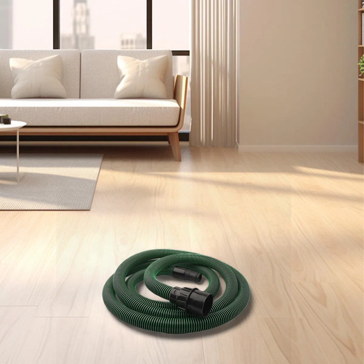 Tuyau d'extraction de poussière de 3 m pour aspirateur D27, conçu avec des matériaux antistatiques, pour ponceuses électriques (3,5 m)